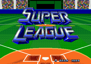 Super League (Europe) Title Screen